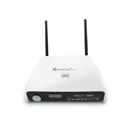 xtreamer eXpress 4K 60p with HDMI in recording and HDD slot with top metal silent passive cooling