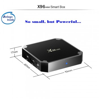 X96 mini Smart TV Box Amlogic S905W Quad Core 2GB +16G Android 7.1 TV Box Wifi HDMI 2.0A 4K H.265 Media HDD Player