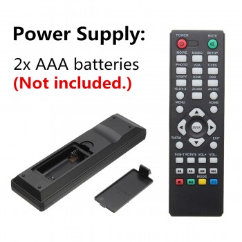 Full 1080P HD Multi Media Player HDMI/VGA/AV w/ Remote Control TV BOX 3 FAT32 NTFS Output EU/UK/US/AU Portable Easy Installation