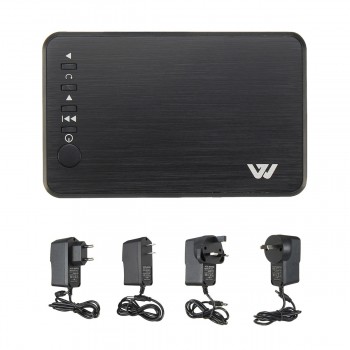 Full 1080P HD Multi Media Player HDMI/VGA/AV w/ Remote Control TV BOX 3 FAT32 NTFS Output EU/UK/US/AU Portable Easy Installation