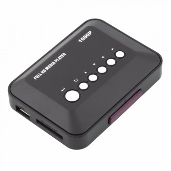 kebidumei USB 2.0 Media player 1080P HD SD/MMC TV Videos SD MMC RMVB MP3 Multi TV USB HDMI Media Player Box with remote control