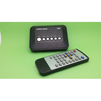 JEDX C100 Multimedia player Mini HD 720P HDD Media Player TV box Support AV output 1280*720p MKV RM SD USB SDHC MMC HDD