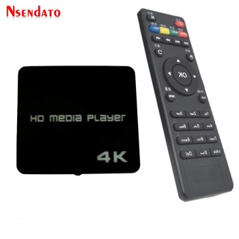 4K HD Media Player 1080P USB Video Multimedia Digital Signage Adverting Player Box Auto Play Mediaplayer With AV/USB/SD/TF Card
