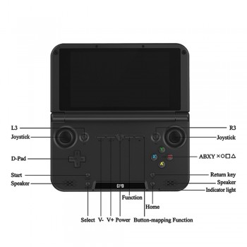 GPD XD Plus Gamepad Tablet PC Game Console 5.0 Inch Touch Screen 1280*720 Bluetooth 4.1 Android 7.0 Handheld Game 4G RAM 32G ROM