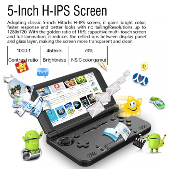 GPD XD Plus Gamepad Tablet PC Game Console 5.0 Inch Touch Screen 1280*720 Bluetooth 4.1 Android 7.0 Handheld Game 4G RAM 32G ROM