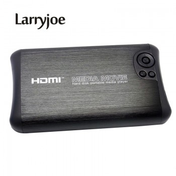Larryjoe Mini 1000GB 2.5SATA Full HD 1080p MKV 2.5 HDD HDMI Media Player Center USB OTG SD AV TV AVI RMVB RM