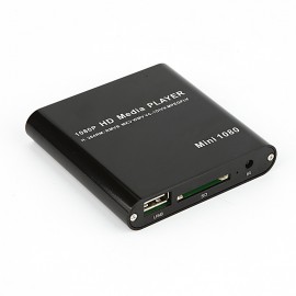 REDAMIGO FullHD 1080P Media Player Center MultiMedia Video Player with HDMI VGA AV USB SD/MMC Mpeg2-HD Surpport mkv H.264 HDD021