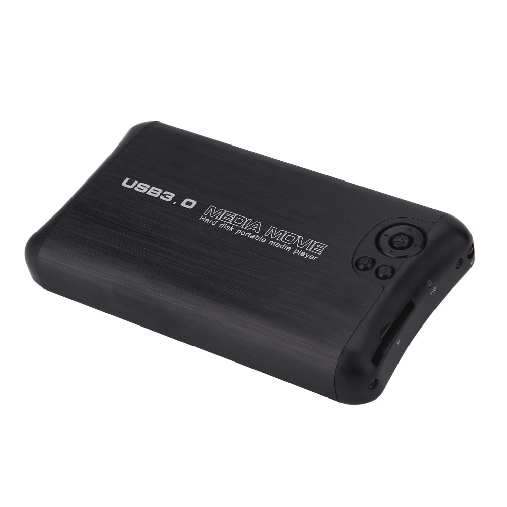 REDAMIGO USB3.0 Media Player Mini Support 1000GB 2.5SATA Full HD 1080p MKV HDMI HDD Media Player Center  OTG SD MMC HDD2506
