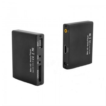 Larryjoe 2017 New Full HD 1080P Car Media Player HDMI,AV output,SD/MMC Card Reader/USB