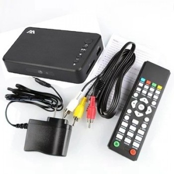 Mini Portable HDD Players Full HD 1920x1080 HDMI VGA AV USB Hard Disk U Disk SD/SDHC/MMC Card Latest F10 Multimedia Player