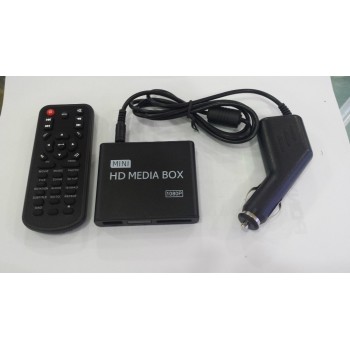 REDAMIGO 1080P MINI Media Player for car Center MultiMedia Video Player Media box with Adapter HDMI AV USB SD/MMC HDDK7+C+A