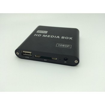 16GB Car Media Player with IR Extender Full HD 1080P AVI DivX MKV DVD MP3 Player HDMI,AV output,SD/MMC/USB Host,Free Car adapter