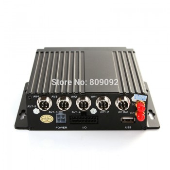 Mini 4CH AHD Car Mobile HD DVR SD 3G GPS Wifi Realtime Video Recorder IR Remote
