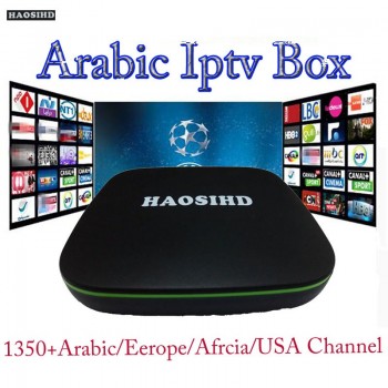 Best Arabic IPTV Android TV Box HAOSIHD TV A1  stable server 1350+ Arabic Europe Africa America chs good for USA Sweden Norway