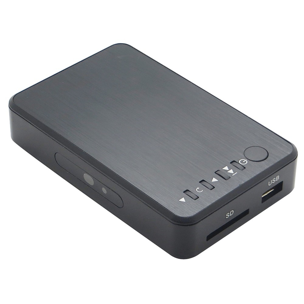 5pcs/lot 1080P HD Multimedia Autoplay Media Player USB External HDD SD U Disk RMVB AVI MKV Media Player With HDMI VGA AV Output