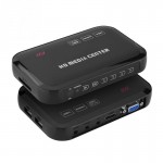 VBESTLIFE Full HD 1080P VGA Media Player Center MultiMedia Video Player with HDMI VGA AV USB SD/MMC/YPbPr Port Remote Control