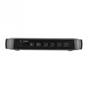 VBESTLIFE Full HD 1080P VGA Media Player Center MultiMedia Video Player with HDMI VGA AV USB SD/MMC/YPbPr Port Remote Control