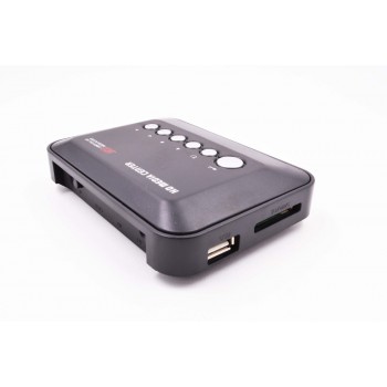 REDAMIGO Mini Full HD1080p H.264 MKV HDD HDMI Media Player Center with HDMI/AV/VGA/ USB/SD/MMC with Remote controller HDDK3