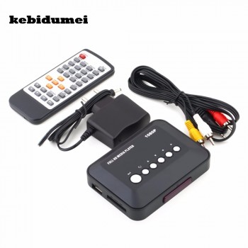 kebidumei 1080P HD SD/MMC TV Videos SD MMC RMVB MP3 Multi TV USB HDMI Media Player Box high quality