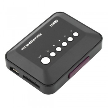 Kebidumei SD/MMC TV Videos DC 5V 2A HD 1080P USB HDMI Media Player Box SD MMC RMVB MP3 Multi TV with IR Remote Controller Newest