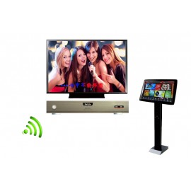 Chinese Karaoke System Professional karaoke Machine Preloaded songs +19 touch screen, support iphone/ipad/tablet/SmartPhone
