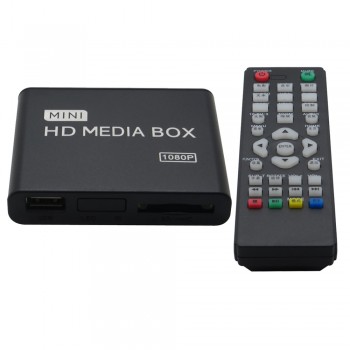 5pcs/lot 1080P Full HD Multimedial Player Mini Media Player Media Box Support USB SD/MMC/MKV