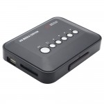 5pcs/lot Full HD 1080P 3D Media Player with HDMI AV HDD Player