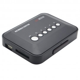 5pcs/lot Full HD 1080P 3D Media Player with HDMI AV HDD Player