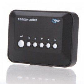 USB 2.0 1080P HD SD/MMC TV Videos SD MMC RMVB MP3 5V 2A Multi TV USB HDMI Media Player Box with IR Remote Controller