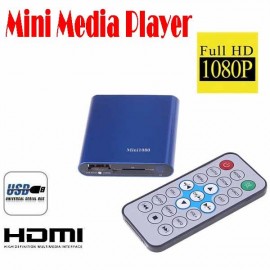 by dhl or ems 10 pieces 1080P HDMI SD/USB HD Mini Media Player MKV/RM 1080 brand new and high quality