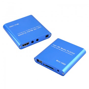 kebidu New 1080P Mini Media Player MKV/H.264/RMVB Full HD With HOST Card Reader For Most Format