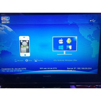 Dual wifi 2.4G+5G,HD 1080P Airplay Wifi Display TV Box Receiver HDMI+VGA+AV Miracast DLNA Easy Sharing for Android IOS WINDOWS
