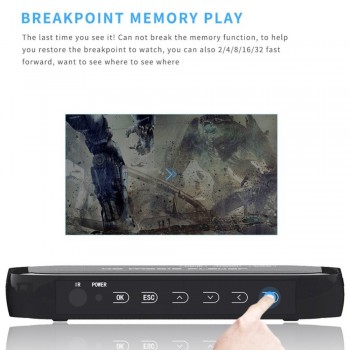 Full HD 1080P Multi-function 3D Media Player With 01 Remote Control HDMI VGA Multiple Modes HD Media Center Wi-Fi Repeater