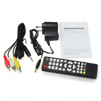 Factory price Hot Selling High Quality HD 1080P USB Hard Drive Upscaling Multi Media Player MKV AVI RMVB New  Drop Shipping