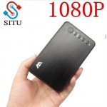 SITU HD Media player Mini Autoplay 1080p SD/U Disk HDD USB2.0 External multimedia player With HDMI VGA Output Support H.264 RMVB