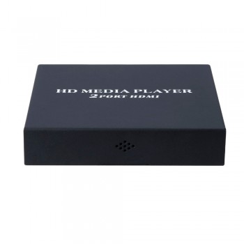2017 New JEDX MP026 Full HD 1080P Media Player Center MultiMedia Video Player with 2xHDMI VGA AV USB SD/MMC IR Remote H.264 MKV