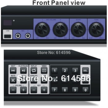 Karaoke Jukebox HDMI + Wireless Touch Pad KTV System  + 19TouchScreen 3TB HD Karaoke Machine