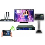 Karaoke Jukebox HDMI +7 Wireless Touch SCREEN (Tablet)+ 19TouchScreen 3TB HD Karaoke Machine+UHF Wireless  Microphones