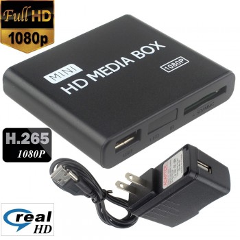 2018 Brand NewMini Full HD 1080p USB External HDD Player With SD MMC Card Reader Host Support MKV HDMI HDD Media Player 12002163