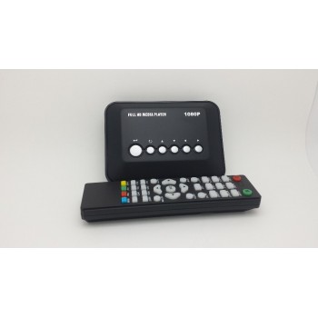 JEDX Car 3D Full HD Media player 1080P Mini Multi-Media Player w/Remote Control HDMI W/USB/SD Video Player With Car adapter