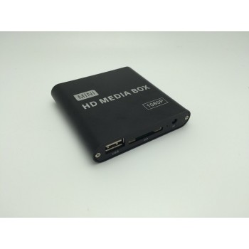 8GB Full HD 1080P Car Media Player with IR Extender AVI DivX MKV DVD MP3 Player HDMI,AV output,SD/MMC/USB Host,Free Car adapter