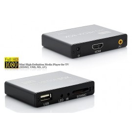 Free shipping!JEDX MINI Full HD 1080P USB External HDD Media player SD MMC card reader HOST OTG MKV H.264 RMVB DVD MPEG