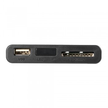 Mini Full 1080p HD Media Player Box MPEG/MKV/H.264 HDMI AV USB + Remote Support MKV / RM-SD / USB / SDHC / MMC EU plug