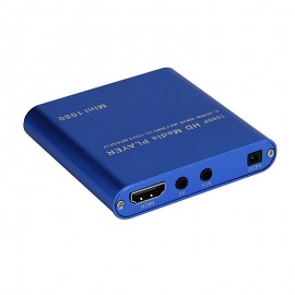 1080P Mini HDD Media Player HDMI AV USB HOST Full HD With SD MMC Card Reader Support H.264 MKV AVI 1920*1080P 100Mpbs