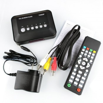 JEDX Full HD 1080P Car Media Player HDMI,AV 3D HDTV SD/MMC Card reader/USB Included 32G U Disk+Car adapter Giftamp;Free shipping!