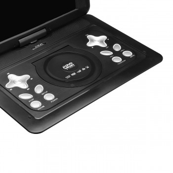 18.8 Portable Home Car Mini DVD Player HD+270 Rotate LCD Screen TV EVD USB+Gamepad Drop Ship 16:9 LCD Screen 800x600 Resolution