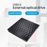 Ultra-slim CD DVD Player External USB 3.0 CD DVD Rom Writer Rewriter Burner Player Data Transmission 5Gbps for Macbook Laptop PC