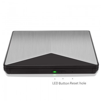 llano USB 3.0 External DVD Drive DVD Player Portable Drive CD DVD Read Write DVD RW CD-RW USB 3.0 2.0 for Mac OS Window Quiet