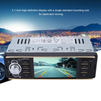 4.1In HD Car Stereo-Single Din MP5-SWM4029B with Bluetooth Touch Screen Car DVD Player Power-off Memory Function