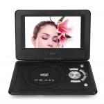 VBESTLIFE 9.8 inches Portable HD DVD Player LCD Screen Car TV Player FM Radio Receiver with Gamepad With US Plug